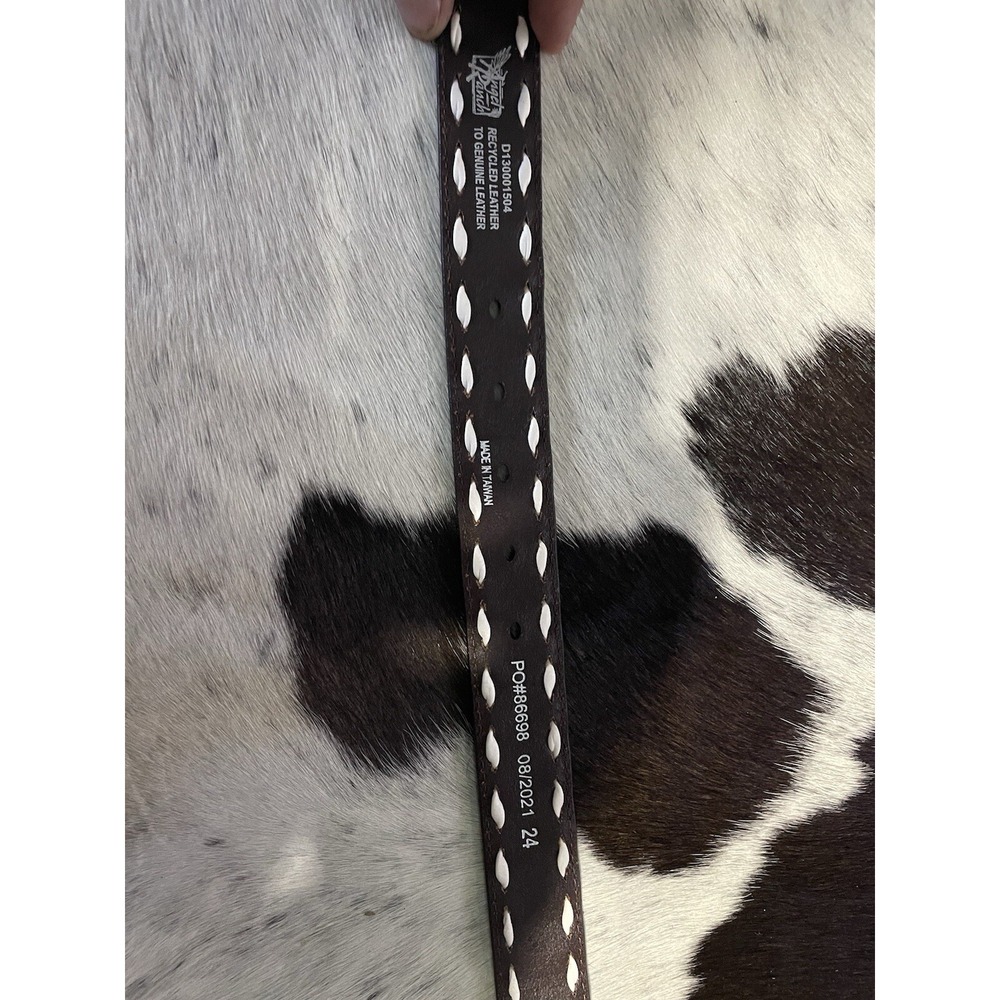Angel Ranch kids western Cowgirl Rodeo Belt NWTS Sunflowers leather - Picture 3 of 7